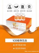 V20植物饮品：自然的力量， 活力的源泉